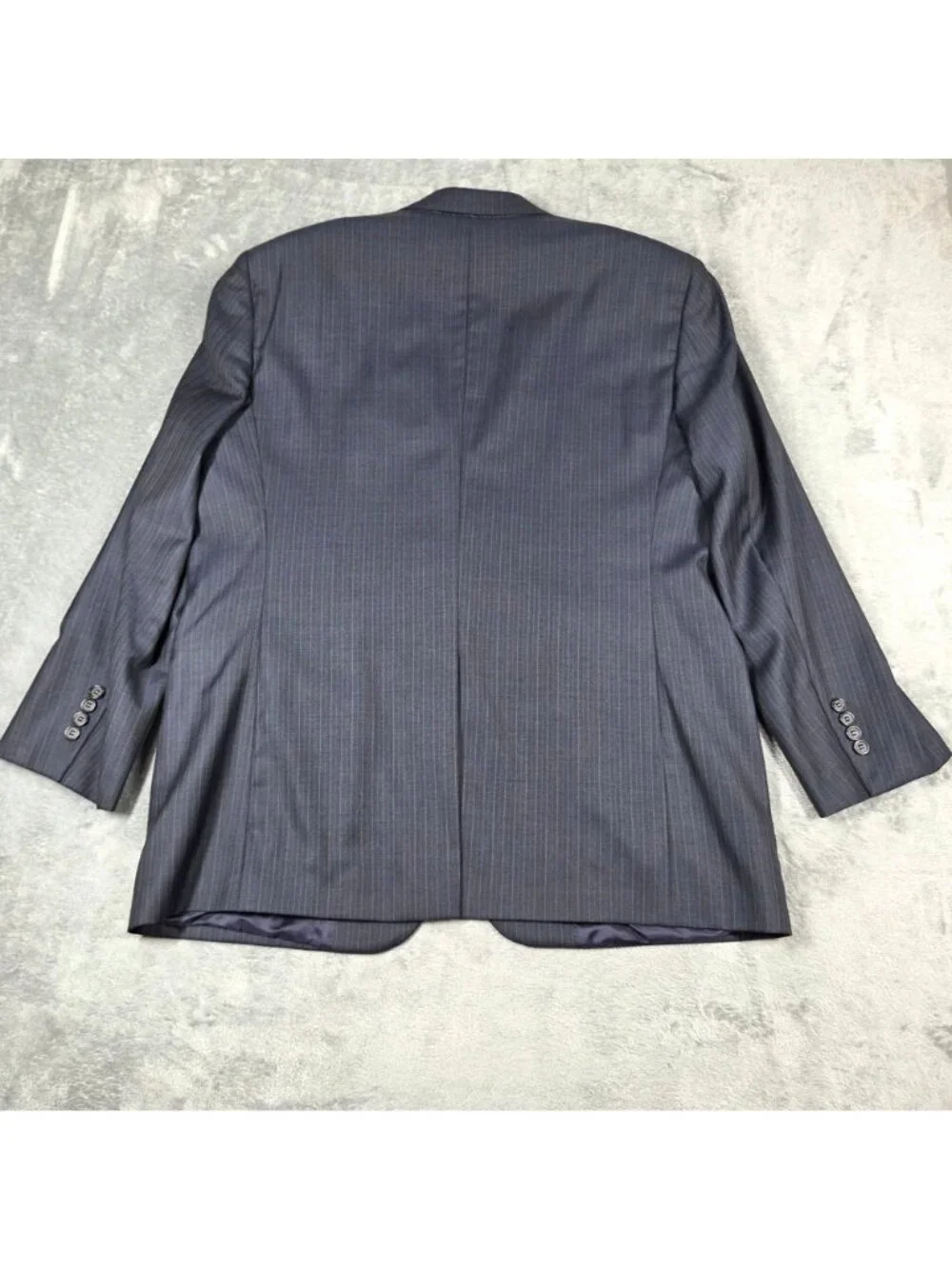 Brooks Brothers Sport Coat 45R 1818 Madison Saxxon Wool Pinstripe Blazer Jacket